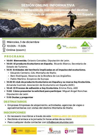 JORNADA INFORMATIVA (SOY ECOTURISTA)