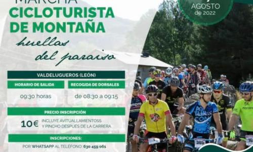 Marcha cicloturista de montaña.