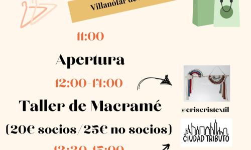 Mercado de segunda mano y artesanía.