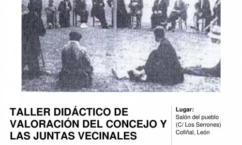 Taller didáctico de valoración del Concejo y las Juntas Vecinales.