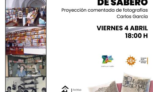 Proyección comentada de fotografías.