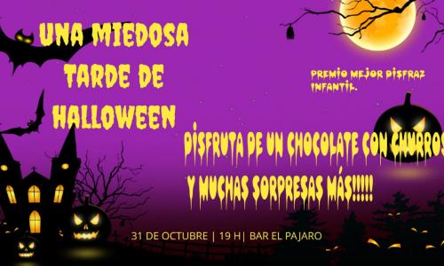 Una miedosa tarde de Halloween.