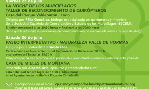 Actividades de divulgación ambiental.