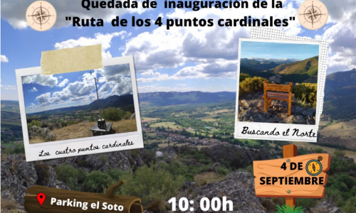 Inauguración de la Ruta de los 4 puntos cardinales.