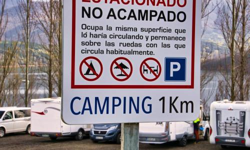 Estacionamiento para autocaravanas Riaño