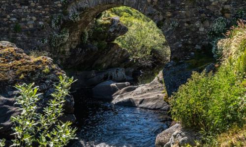 Puente de Cerulleda. La puente de abajo