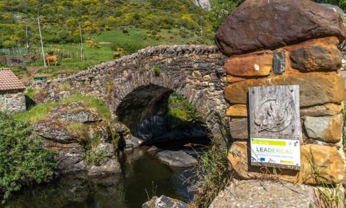 Puente de Cerulleda. La puente de Arriba