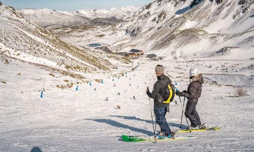 esqui en san isidro nieve a menos de una hora
