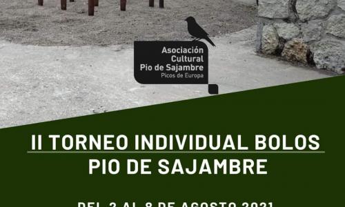 II TORNEO INDIVIDUAL BOLOS (PIO DE SAJAMBRE)