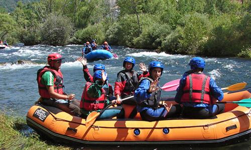 Kayak Pico Azul: Agua