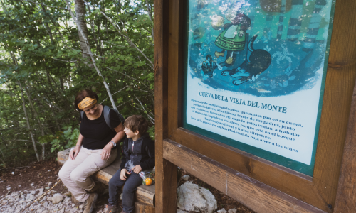 ruta cueva la vieja el monte facil señalizada y sin perdida