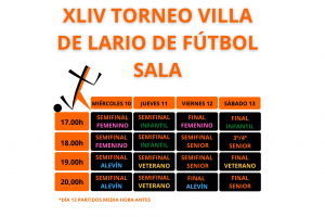 Torneo Villa de Lario de fútbol sala.0