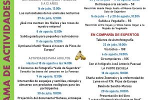 Programa de actividades naturaleza y cultura.0