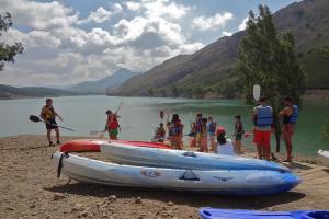 Kayak Pico Azul: Agua2