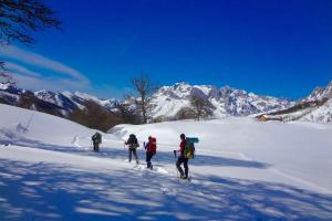 Kayak Pico Azul: Nieve3