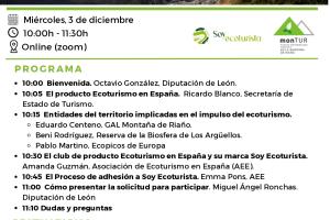 Proceso de adhesión al club de producto Ecoturismo en España0