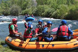 Kayak Pico Azul: Agua0