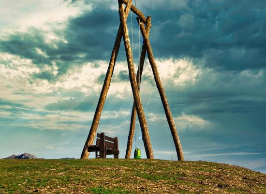 El COLUMPIO MÁS GRANDE DE ESPAÑA (TURISMO MONTAÑA RIAÑO)