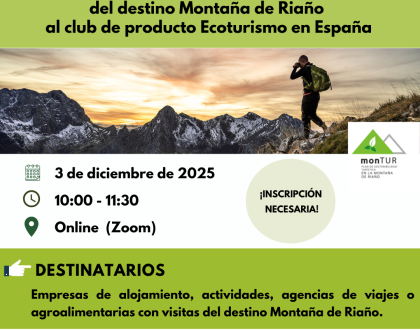Jornada Informativa (Club Ecoturismo) Montaña Riaño