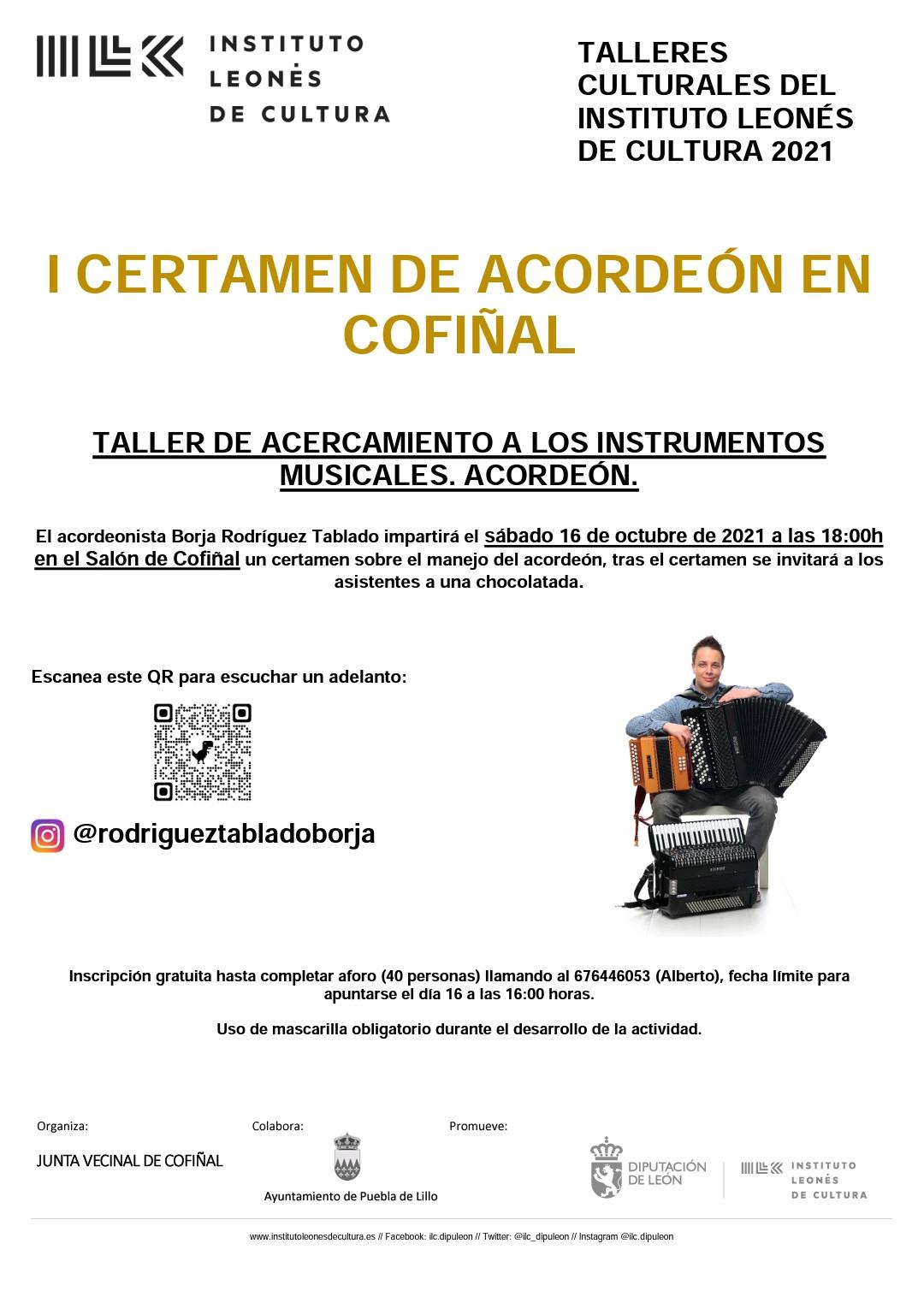 I Certamen de acordeón en Cofiñal.0