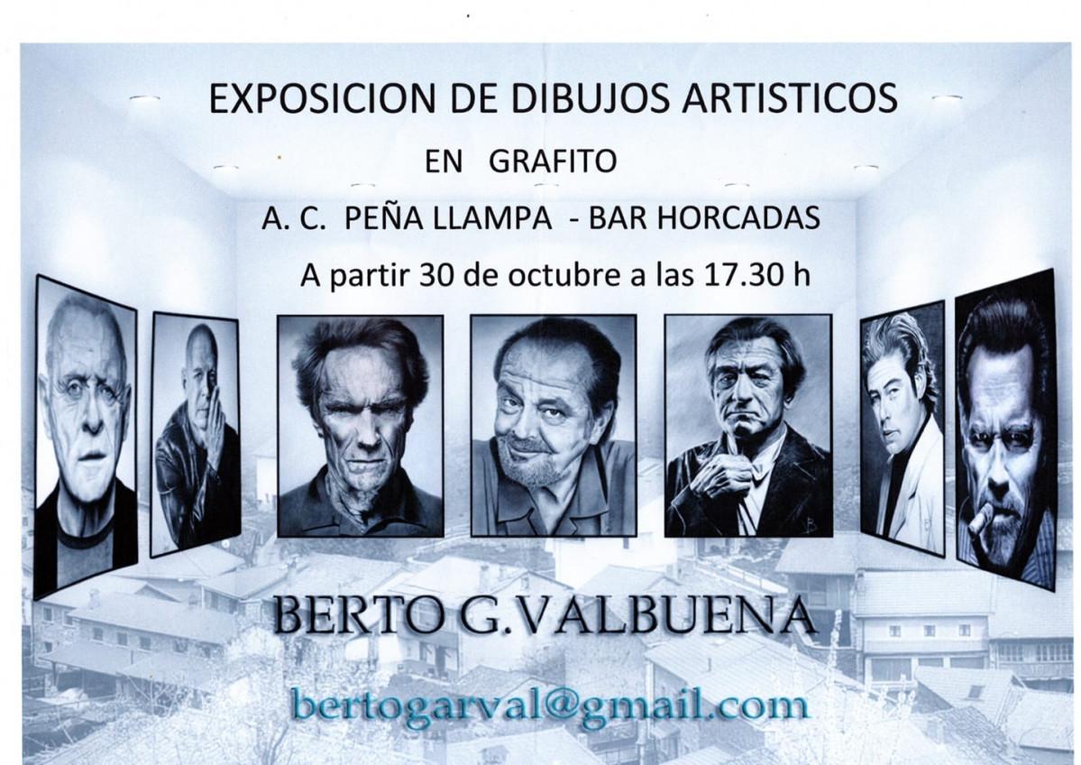 Exposición de dibujos artísticos.0