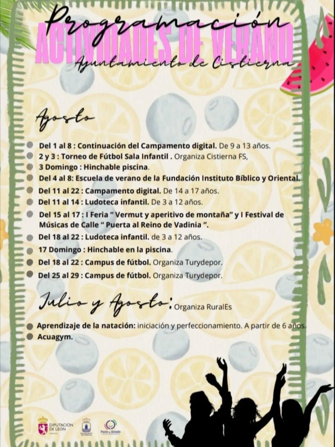 Actividades de verano en Cistierna.1