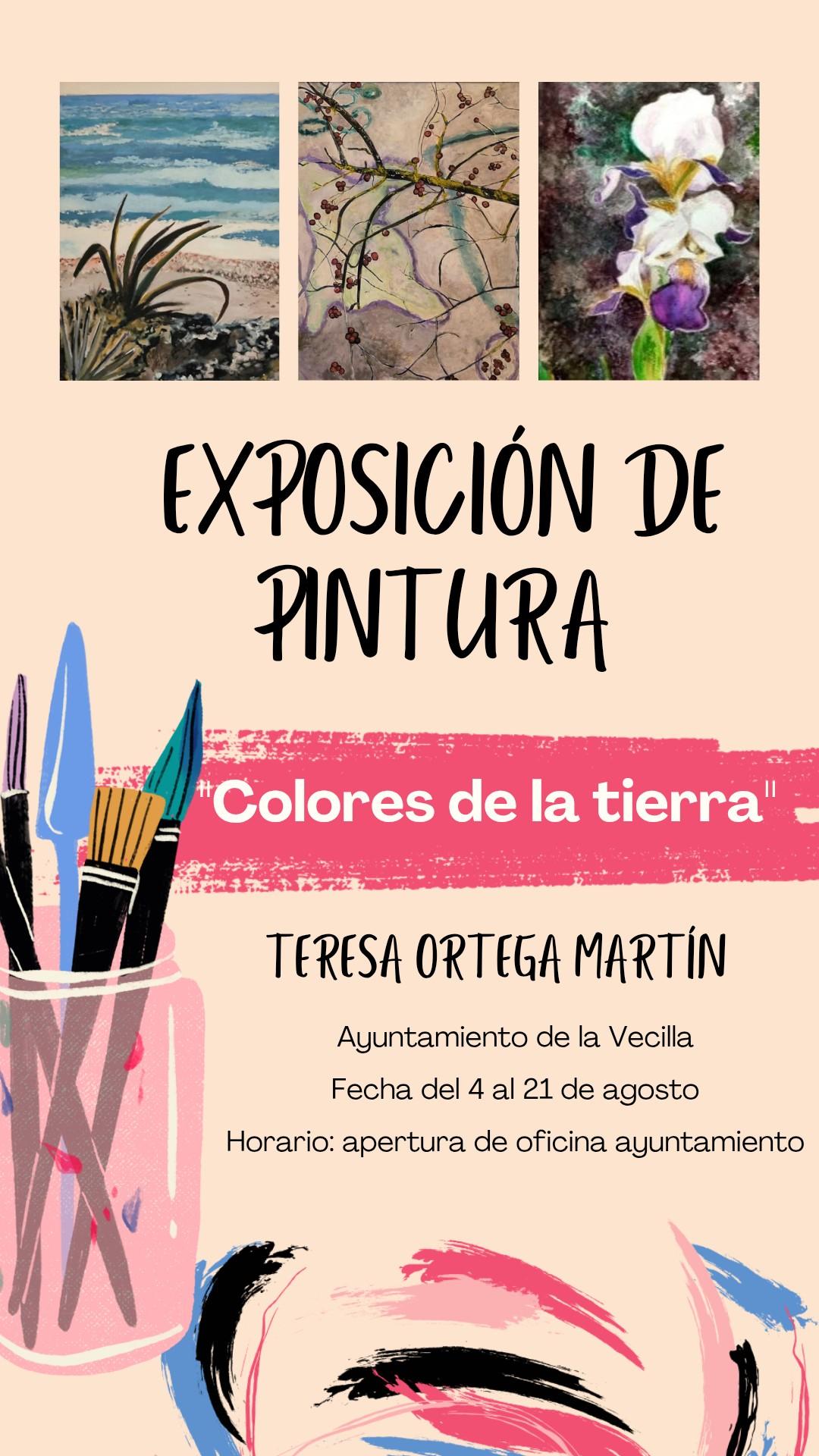 Exposición de pintura "Colores de la tierra".0
