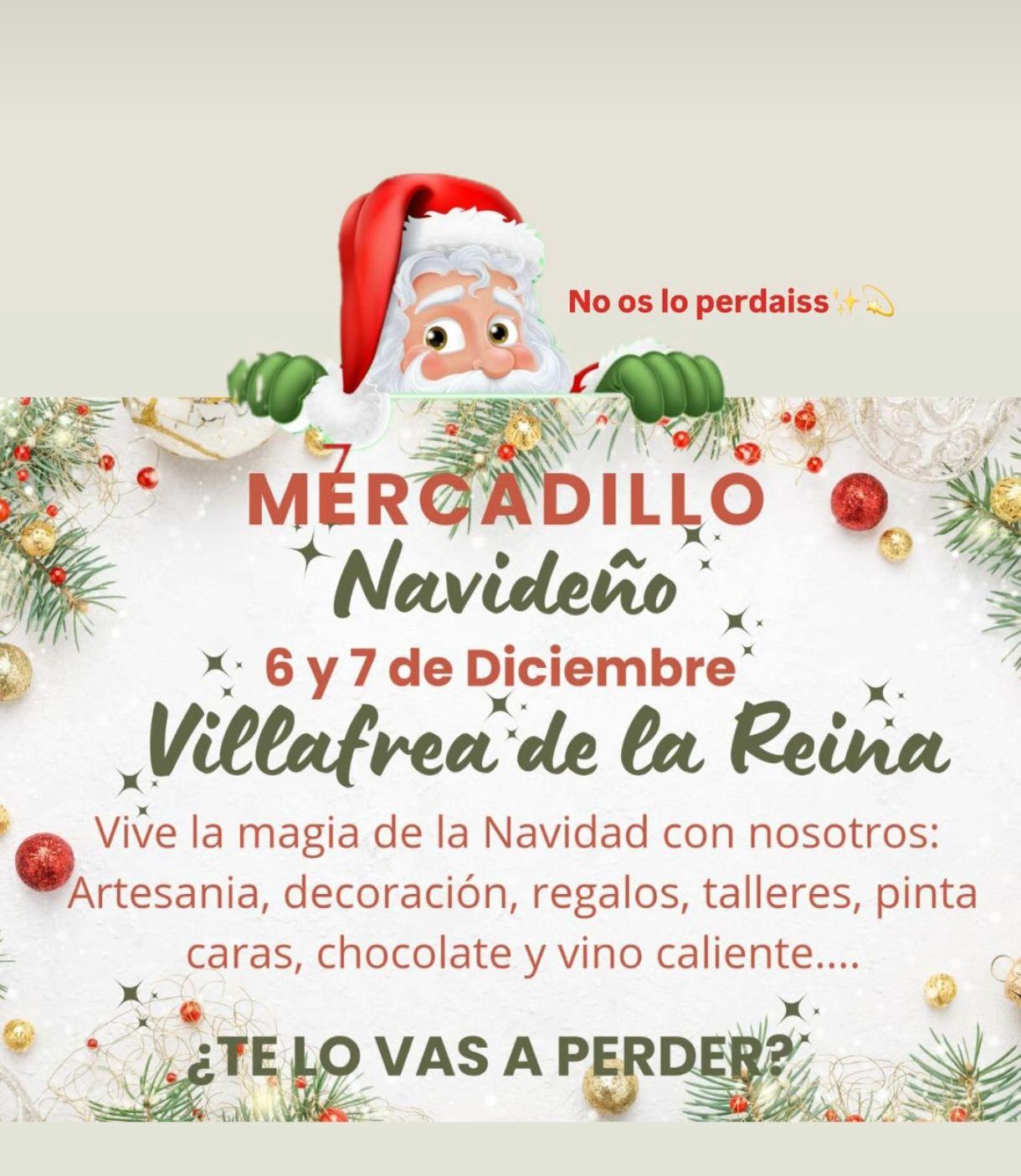 Mercadillo navideño en Villafrea de la Reina.0