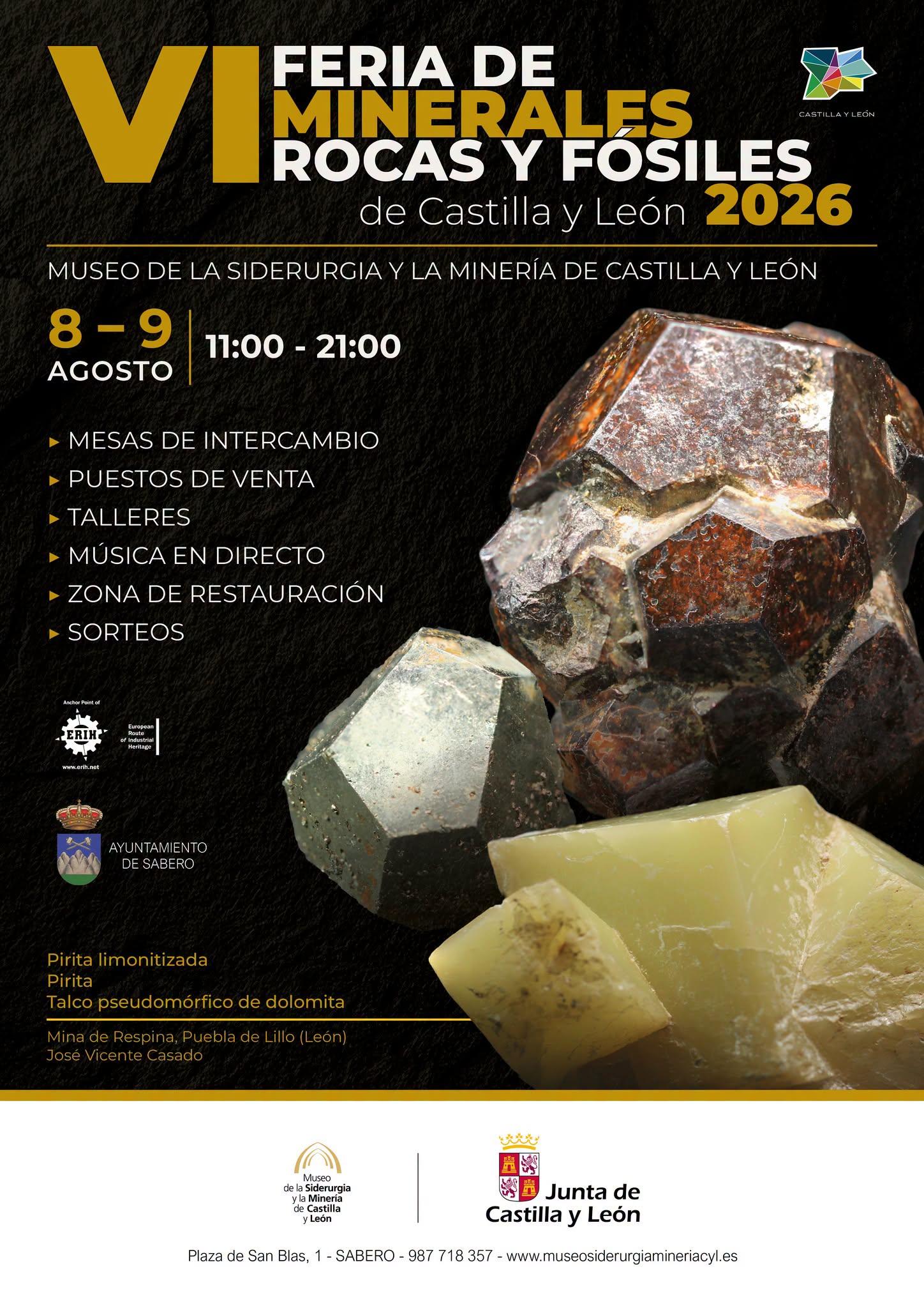 VI FERIA DE MINERALES, ROCAS Y FÓSILES.0
