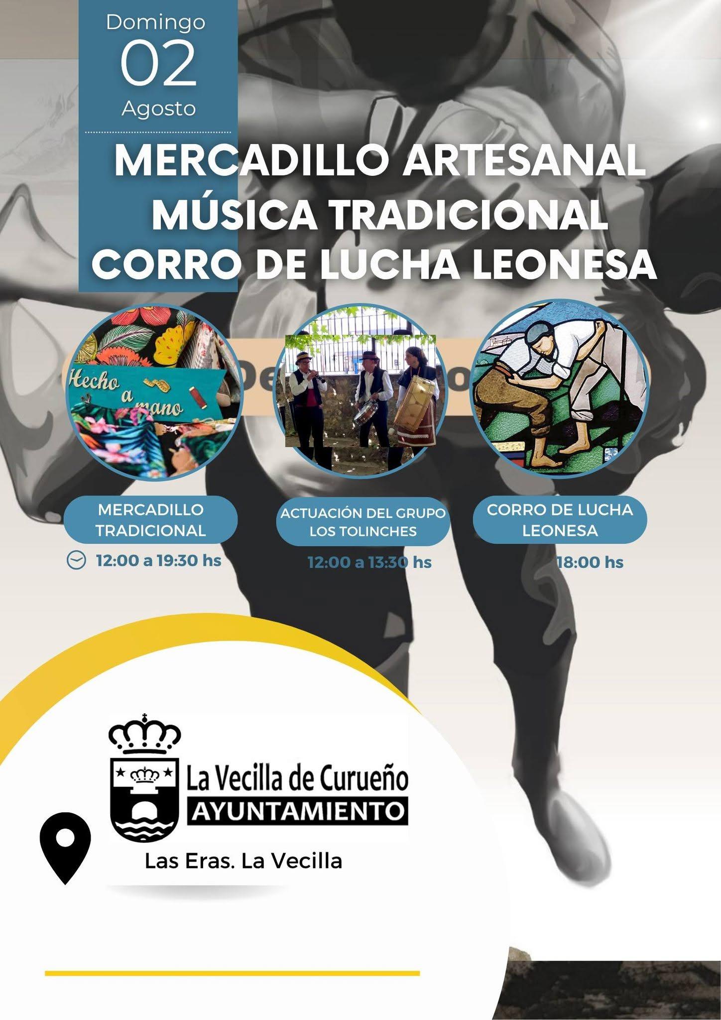 MERCADILLO ARTESANAL, MÚSICA TRADICIONAL Y CORRO DE LUCHA LEONESA.0
