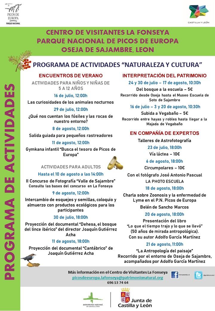 Programa de actividades naturaleza y cultura.0