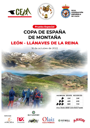 Final copa de España de montaña de perros de muestra.0