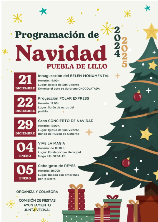 Programación de Navidad en Puebla de Lillo.0