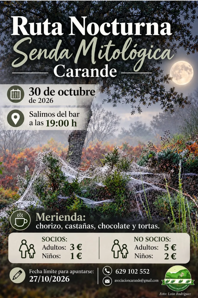 RUTA NOCTURNA SENDA MITOLÓGICA.0