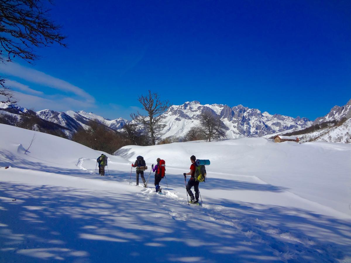 Kayak Pico Azul: Nieve3
