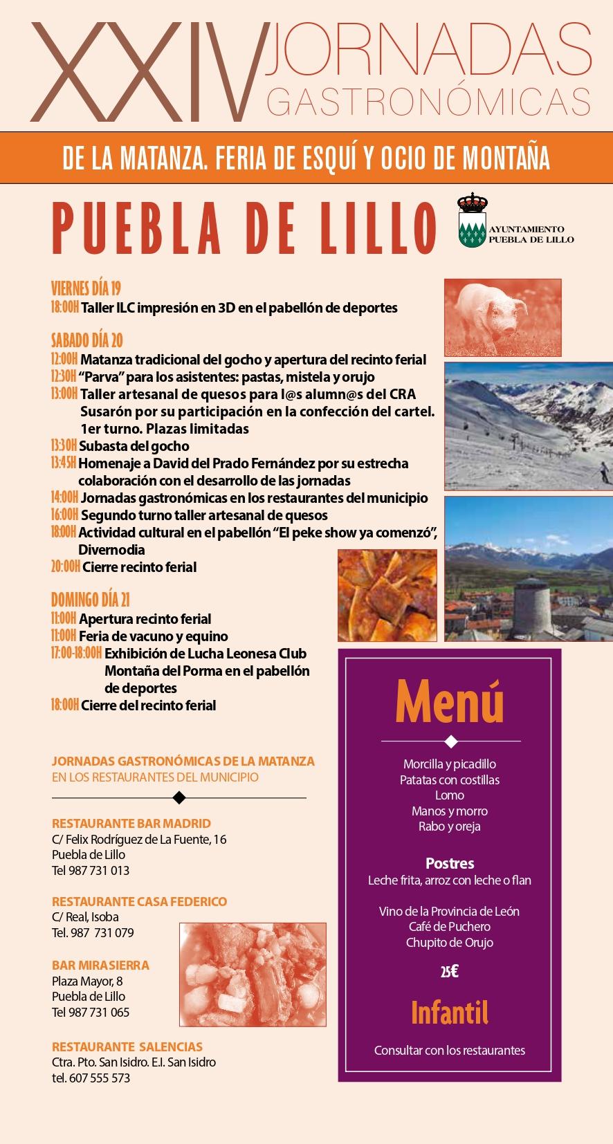 Jornadas gastronómicas en Puebla de Lillo.0
