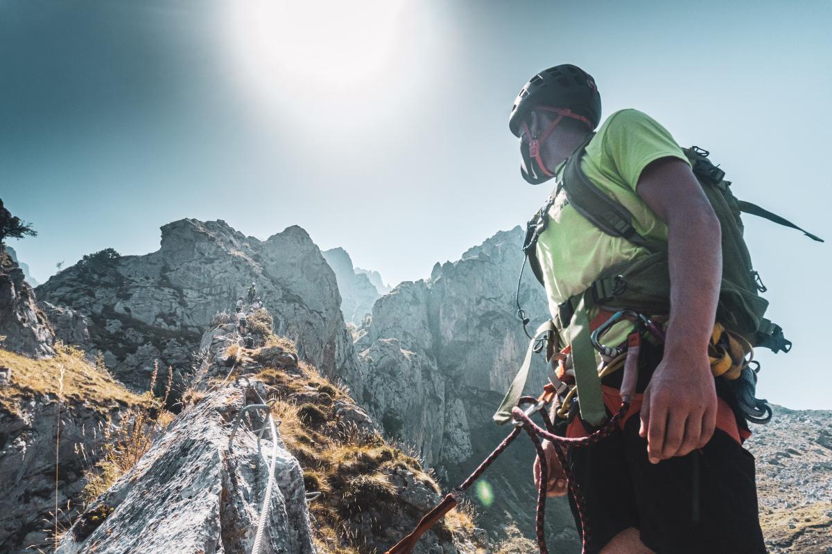 VÍA FERRATA CORDIÑANES EN VALDEÓN3